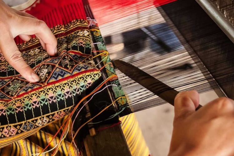 Lao Traditional Naga Motif Weaving Inscribed as UNESCO Intangible Cultural Heritage of Humanity